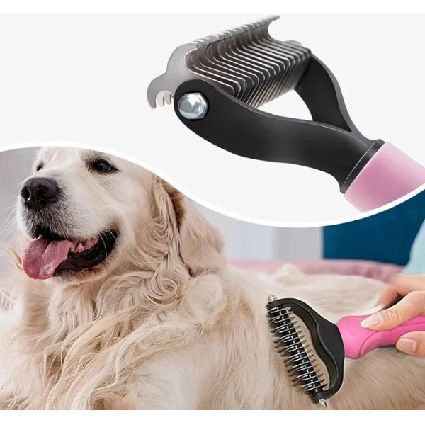 Набор для груминга животных Pet Grooming 8 в 1 с расческами щетками и когтерезом для ухода за шерстью