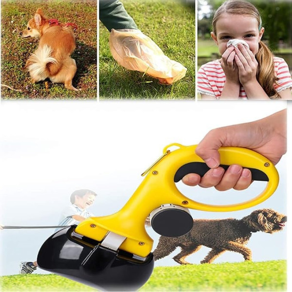Совок KimPets для уборки за собакой гигиенический клинер для прогулок и комфортного ухода за питомцем
