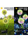 Садова LED-лампа Кульбаба Dandelion на сонячній батареї декоративний світильник для саду IP66