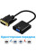 Адаптер DVI на VGA Addap DVI2VGA-01 видео конвертер для монитора и проектора с поддержкой Full HD 1080p