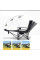 Кресло шезлонг DL-274 туристическое складное с подножкой портативное для кемпинга и отдыха