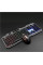 Комплект клавиатура с мышью T25 игровой USB RGB проводной подсветка металлическое основание смартфон подставка черный