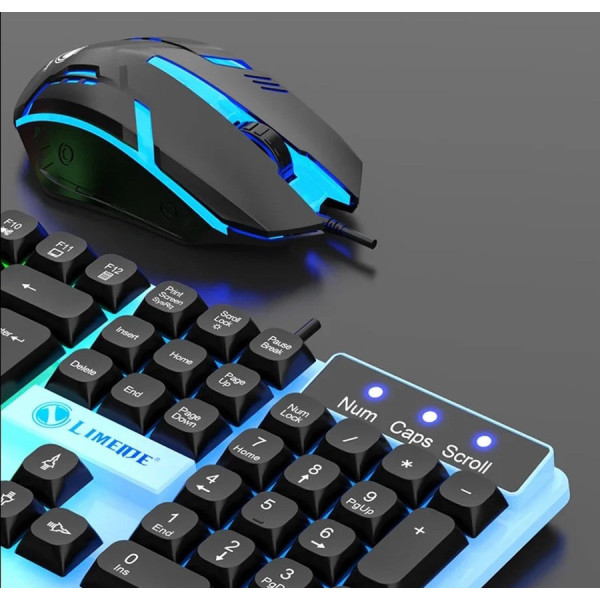 Комплект GTX350 клавиатура и мышь игровой USB RGB проводной черный