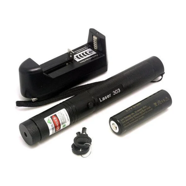 Мощная зеленая лазерная указка Green Laser 303