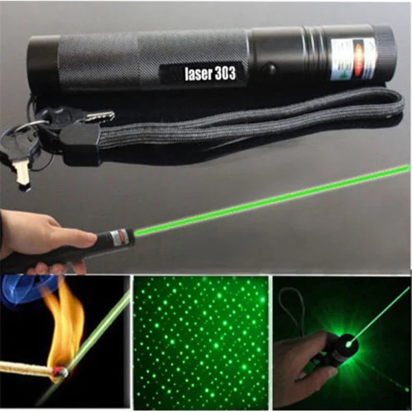 Мощная зеленая лазерная указка Green Laser 303