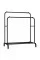 Подвійна вішалка стійка 110х54см, до 30 кг Double floor Hanger / Стійка для підлоги для одягу з полицею для взуття