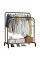 Подвійна вішалка стійка 110х54см, до 30 кг Double floor Hanger / Стійка для підлоги для одягу з полицею для взуття