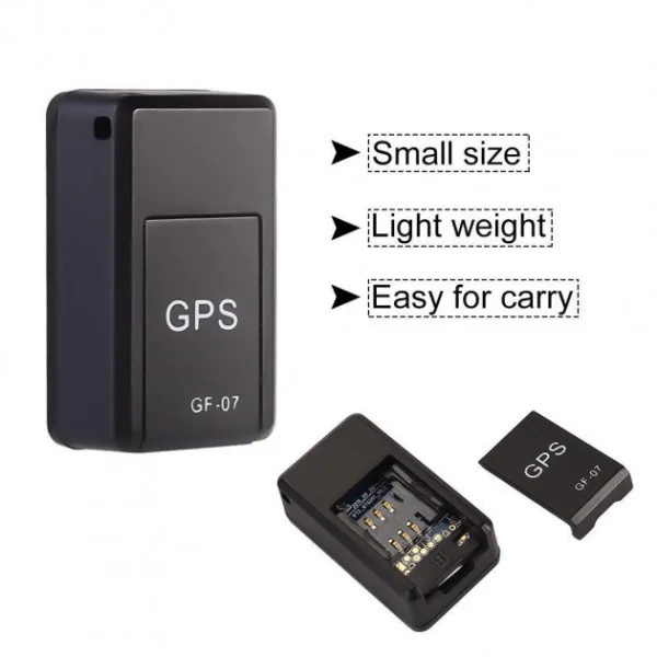 Магнитный GPS  трекер Gf-07 GSM сигнализация + микрофон