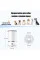 Автоматическая лапомойка для собак с USB зарядкой Pet Foot Wash