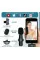 Мікрофон петличний бездротовий з адаптером Lightning Type-C K9 Wireless Lavalier