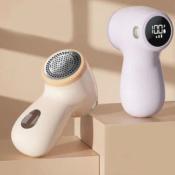 Машинка від ковтунців JOYROOM JR-CY518, акумуляторна, LED-дисплей, 6 лез, для одягу