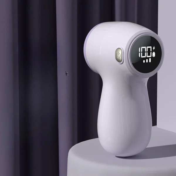 Машинка від ковтунців JOYROOM JR-CY518, акумуляторна, LED-дисплей, 6 лез, для одягу