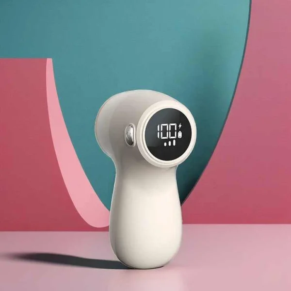 Машинка від ковтунців JOYROOM JR-CY518, акумуляторна, LED-дисплей, 6 лез, для одягу