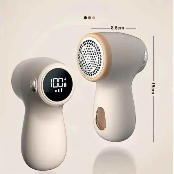 Машинка від ковтунців JOYROOM JR-CY518, акумуляторна, LED-дисплей, 6 лез, для одягу