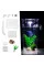 Самоочищающийся мини аквариум My Fun Fish SS-78 с LED подсветкой, 2 литра, с растением и камешками