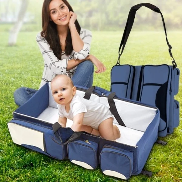 Дитяча сумка-трансформер Baby Room, переносне ліжечко-люлька для немовлят від 0 до 12 місяців, рожева